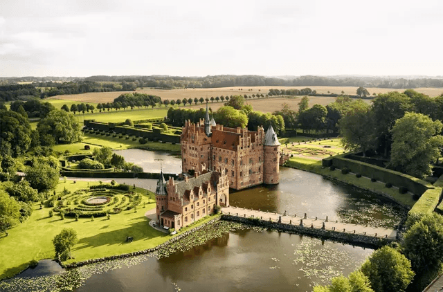 Egeskov Castle, a fairy-tale Renaissance castle on Funen